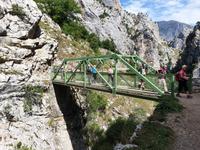 Wanderung auf der Ruta del Cares oder Cares Schlucht im Nationalpark Picos de Europa (47)