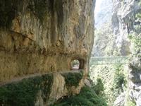 Wanderung auf der Ruta del Cares oder Cares Schlucht im Nationalpark Picos de Europa (51)