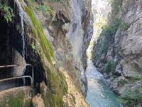 Wanderung auf der Ruta del Cares oder Cares Schlucht im Nationalpark Picos de Europa (58)