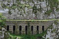 Wanderung auf der Ruta del Cares oder Cares Schlucht im Nationalpark Picos de Europa (63)