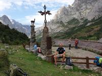 Wanderung auf der Ruta del Cares oder Cares Schlucht im Nationalpark Picos de Europa (66)