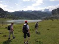 Wanderung bei den Covadonga-Seen im National Park Picos de Europa in Asturien  (15)
