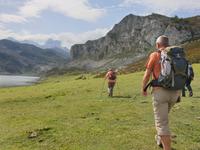 Wanderung bei den Covadonga-Seen im National Park Picos de Europa in Asturien  (16)