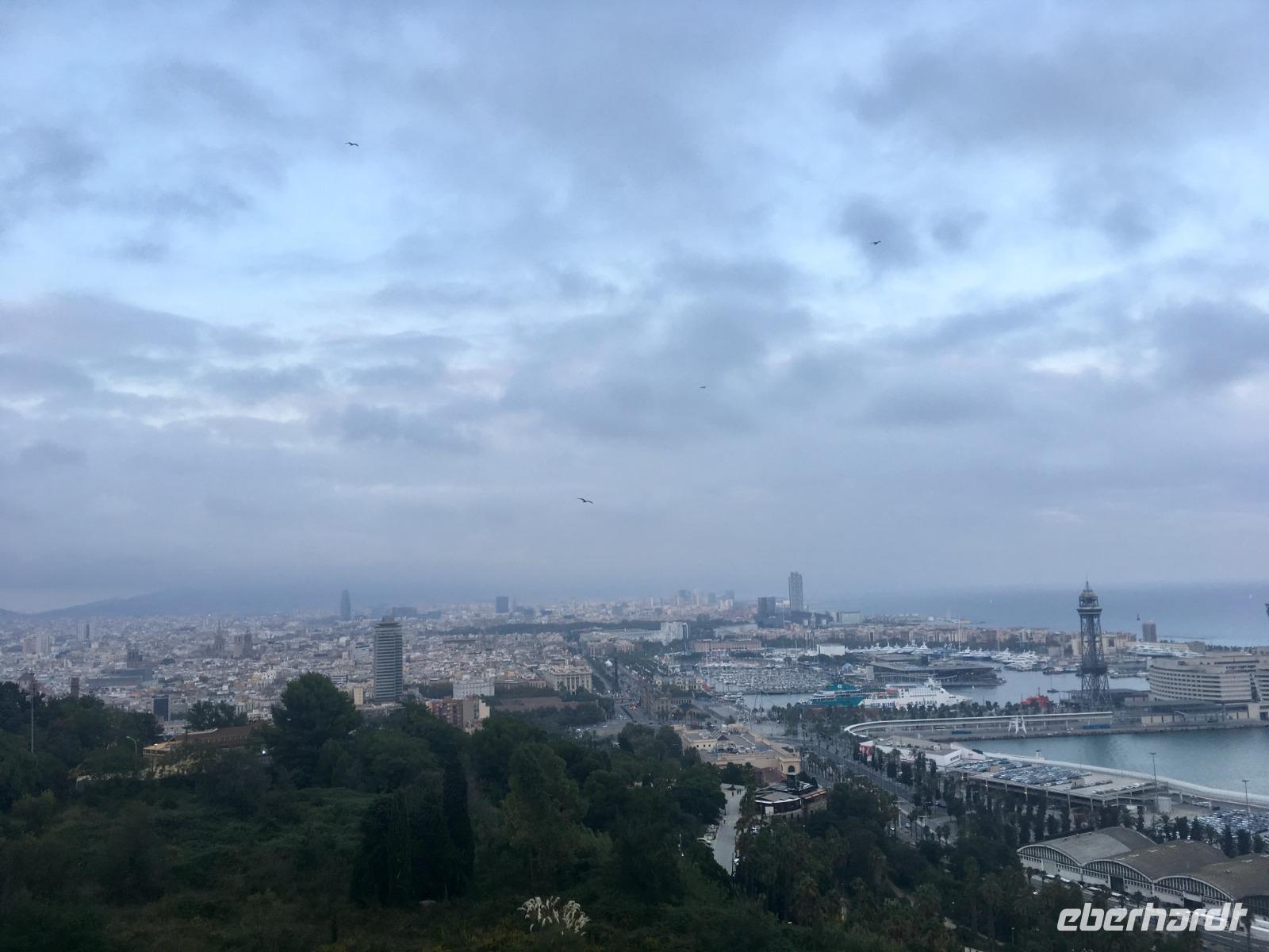 Blick über Barcelona 