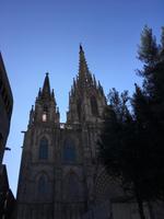 Kathedrale von Barcelona Frontansicht