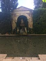 Brunnenanlage im Garten