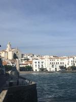 Blick auf Port Alguer samt Kirche