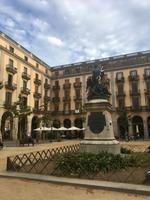 Auf Gironas Hauptplatz