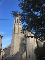 Kathedrale von Girona Seitenansicht