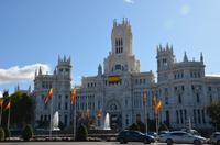 Cibeles-Brunnen mit Kulturzentrum CentroCentro im Hintergrund
