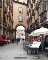 Der Blick zu Plaza Mayor