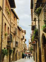 in den Gassen von Laguardia