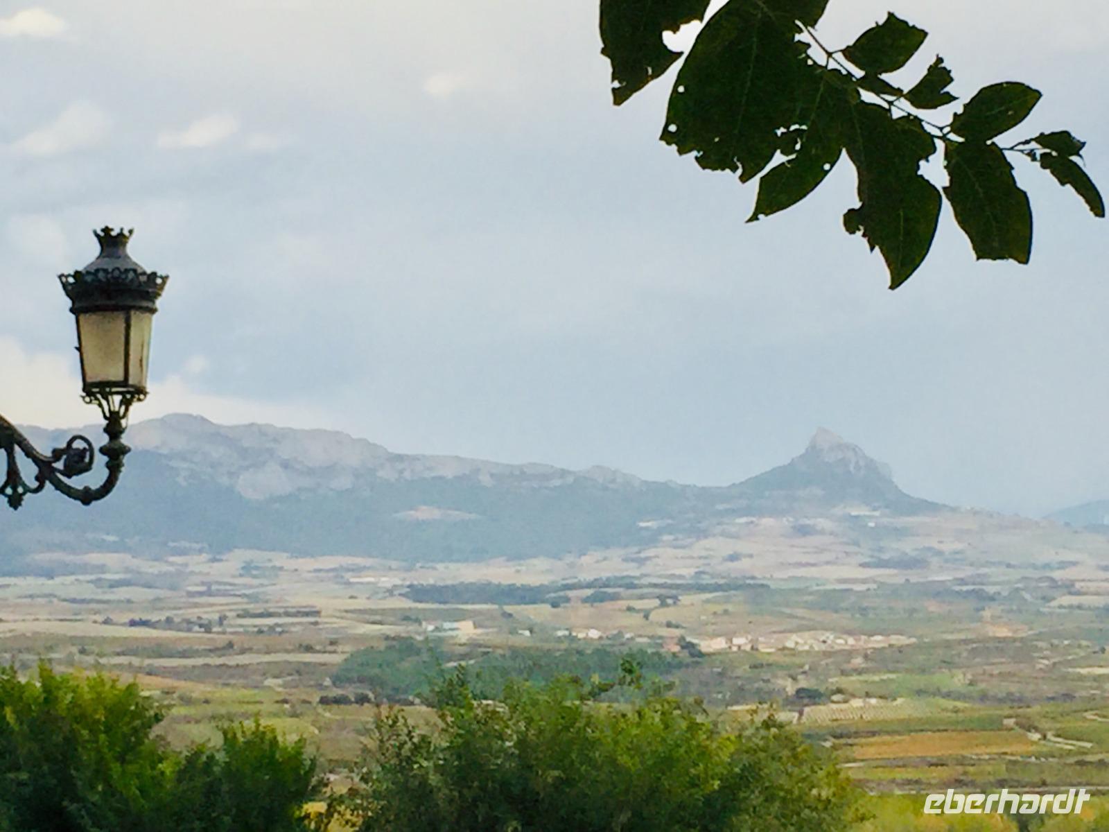 Ausblick vom Dorf Laguardia