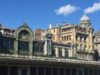 Die Börse am Ufer des Flusses Nervión, Bilbao