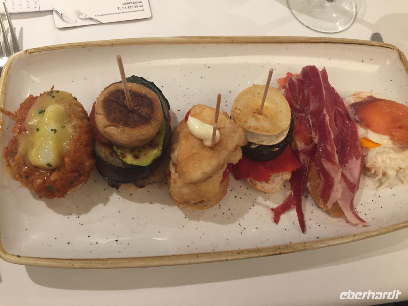 Abschiedsessen in Bilbao