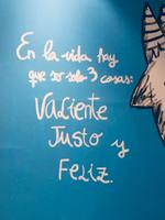 Im Leben gilt es MUTIG, GERECHT und GLÜCKLICH zu sein! 