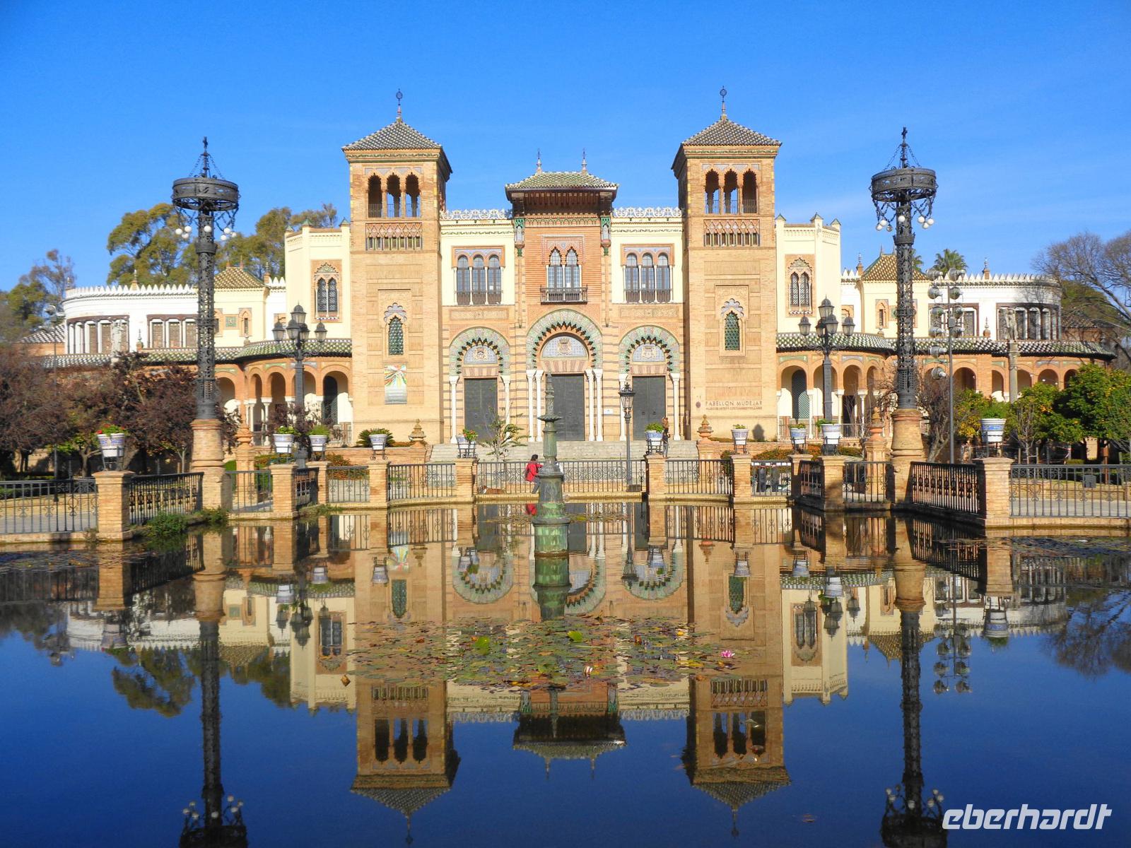 Silvesterreise Sevilla - Sevilla, Anlagen der Iberoamerikanischen Ausstellung 1929