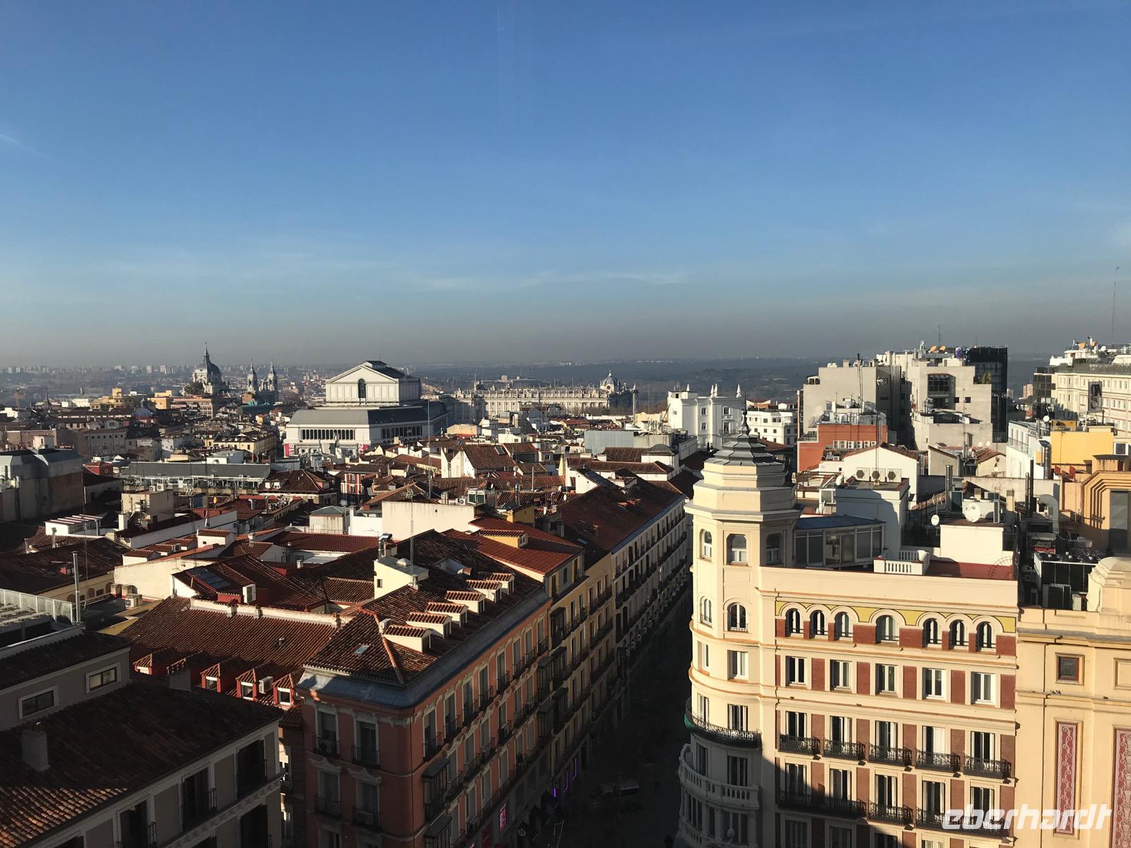 über den Dächern Madrids