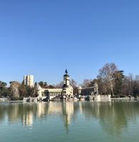 kleiner See im Retiropark 