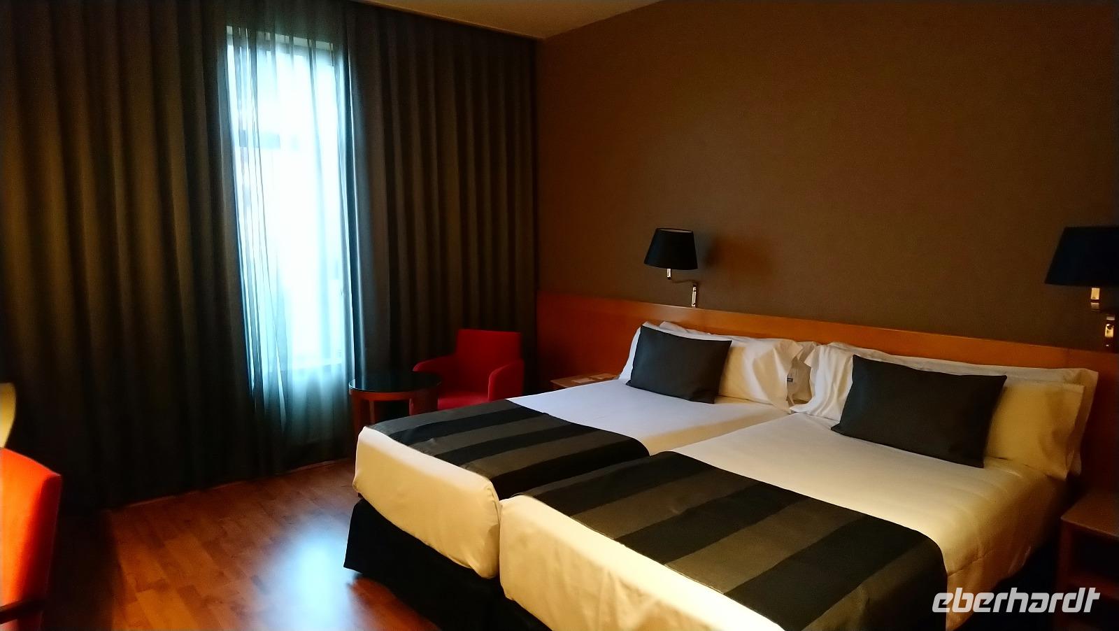 Zimmer im Hotel Catalonia Barcelona Plaza