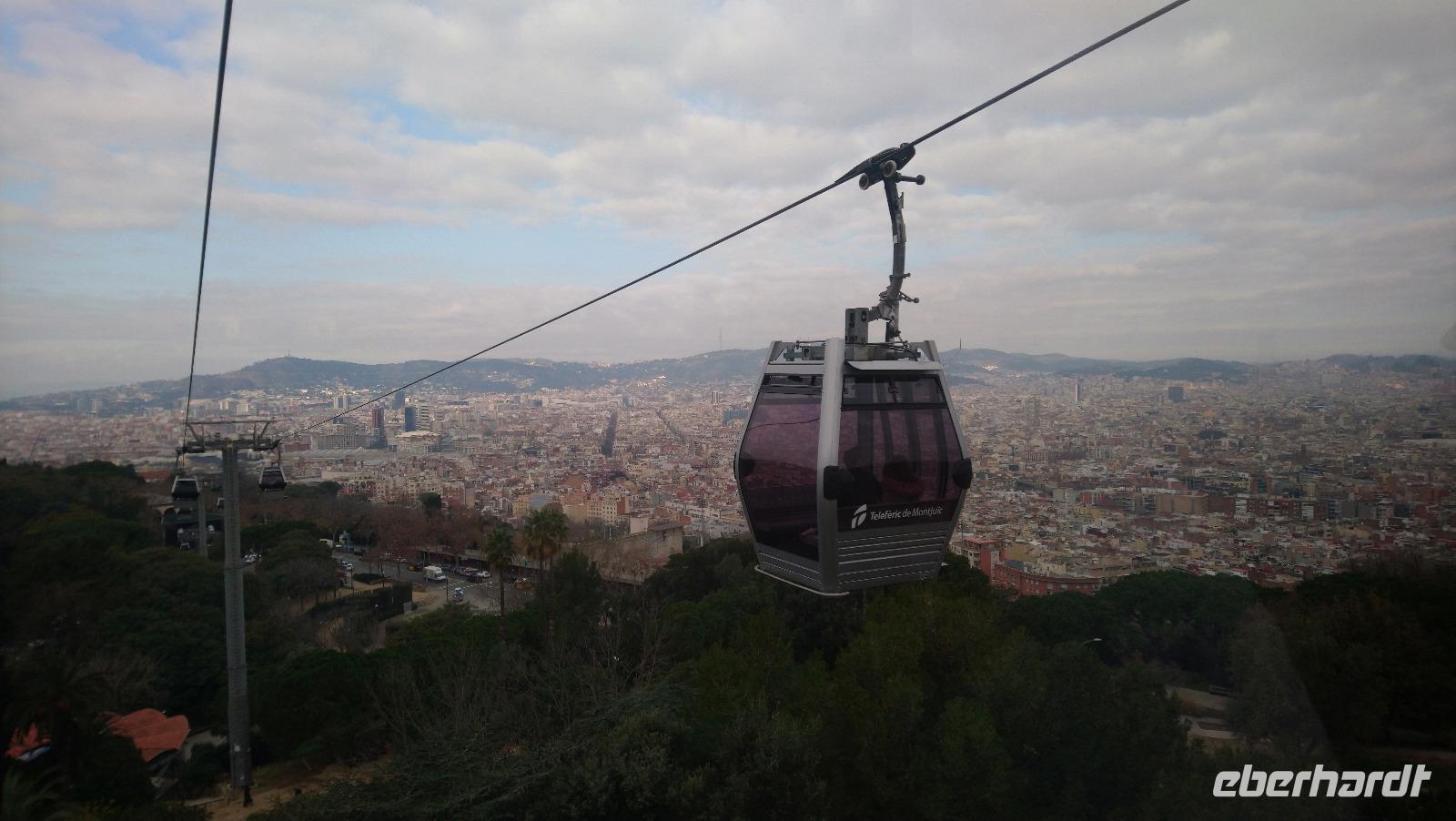 Seilbahn auf dem Montjuic