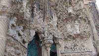 Die Geburtsfassade der Sagrada Familia