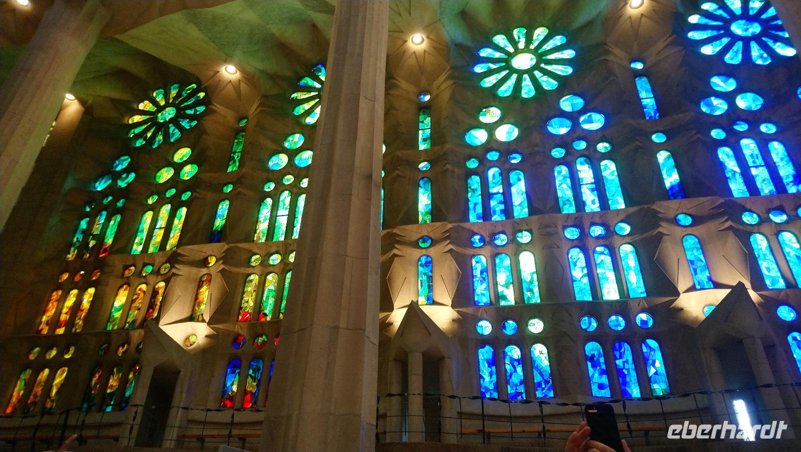 Farbspiel in der Sagrada Familia