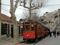 In Port de Soller erwartet uns die historische Straßenbahn