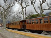 Von Soller fahren wir mit der historischen Eisenbahn weiter