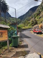 Blick zurück in die grüne Schlucht von Hermigua