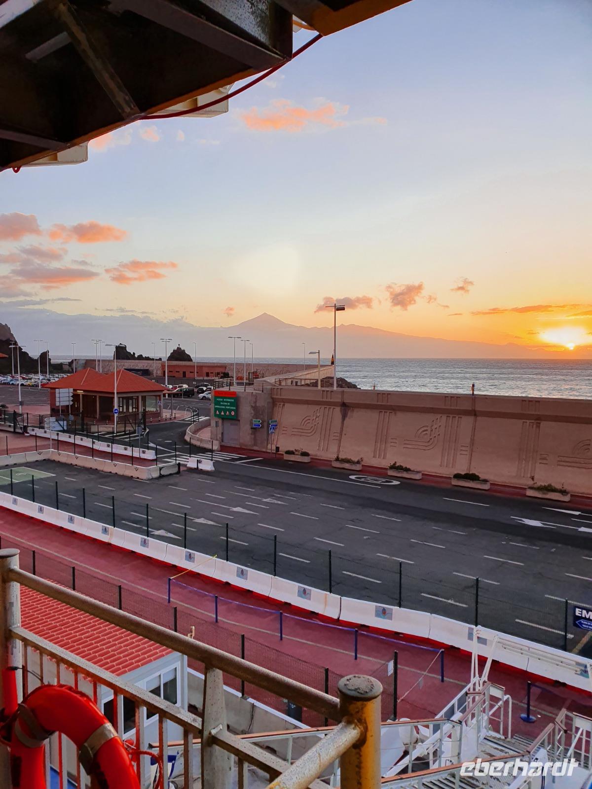 von San Sebastian nach Teneriffa Fähre Fred Olsen