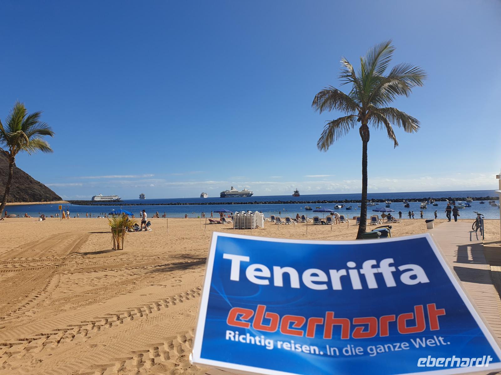 Las Teresitas Strand auf Teneriffa (1)