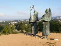 Tag  Wanderung auf dem Jakobsweg nach Santiago de Compostela - Stadtbesichtigung - Poio an der Atlantik-Küste (2)