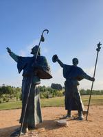 Tag  Wanderung auf dem Jakobsweg nach Santiago de Compostela - Stadtbesichtigung - Poio an der Atlantik-Küste (4)