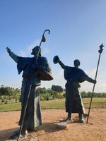 Tag  Wanderung auf dem Jakobsweg nach Santiago de Compostela - Stadtbesichtigung - Poio an der Atlantik-Küste (5)