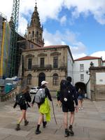Tag  Wanderung auf dem Jakobsweg nach Santiago de Compostela - Stadtbesichtigung - Poio an der Atlantik-Küste (17)