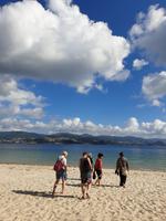 Tag  Wanderung auf dem Jakobsweg nach Santiago de Compostela - Stadtbesichtigung - Poio an der Atlantik-Küste (42)