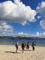 Tag  Wanderung auf dem Jakobsweg nach Santiago de Compostela - Stadtbesichtigung - Poio an der Atlantik-Küste (43)