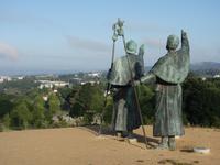 Tag  Wanderung auf dem Jakobsweg nach Santiago de Compostela - Stadtbesichtigung - Poio an der Atlantik-Küste (45)