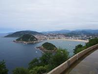 San Sebastián Blick vom Monte Igueldo