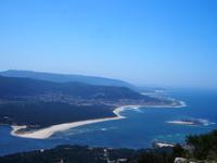Blick auf Portugal von A Guarda