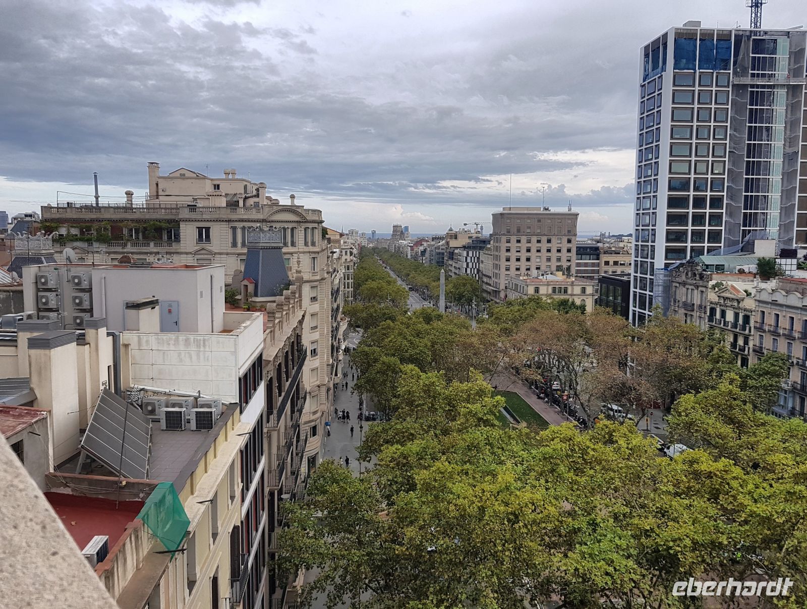 Pg de Gracia in Barcelona 