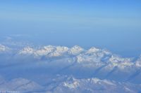 Easyjet Flug von Berlin nach Menorca - Überflug des Berner Oberland mit Jungfrau-Mönch-Eiger
