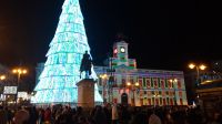 Puerta del Sol am Silvesterabend