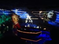 Hams - Höhle , Musik + Licht-Installation