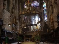 Palma - Kathedrale, Baldachin von  Antoni Gaudi