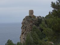 Fahrt entlang der Westküste mit Blick auf den Wachturm 