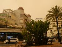Marbella mit Saharastaub