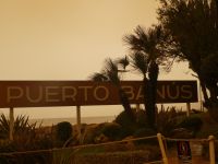 Marbella mit Saharastaub