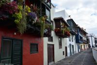 Santa Cruz de La Palma - Historische Holzbalkone an der Avenida Maritima